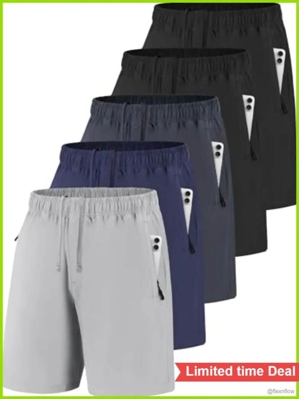 Men's Quick Dry Athletic Shorts 7